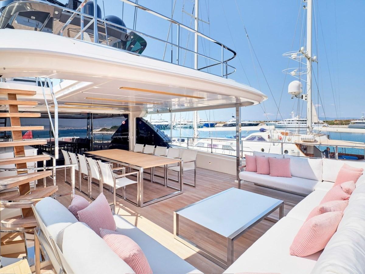 a boat on the water aboard "THIRTY SEVEN Yacht for Sale