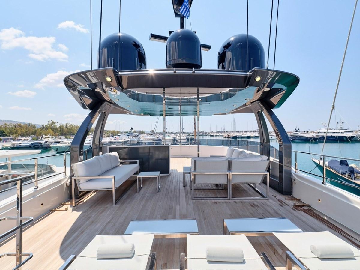 a boat on the water aboard "THIRTY SEVEN Yacht for Sale