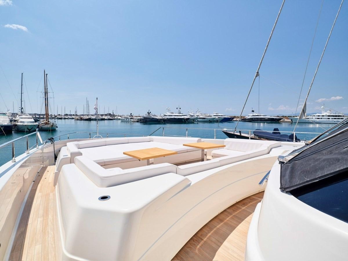 a boat in the water aboard "THIRTY SEVEN Yacht for Sale