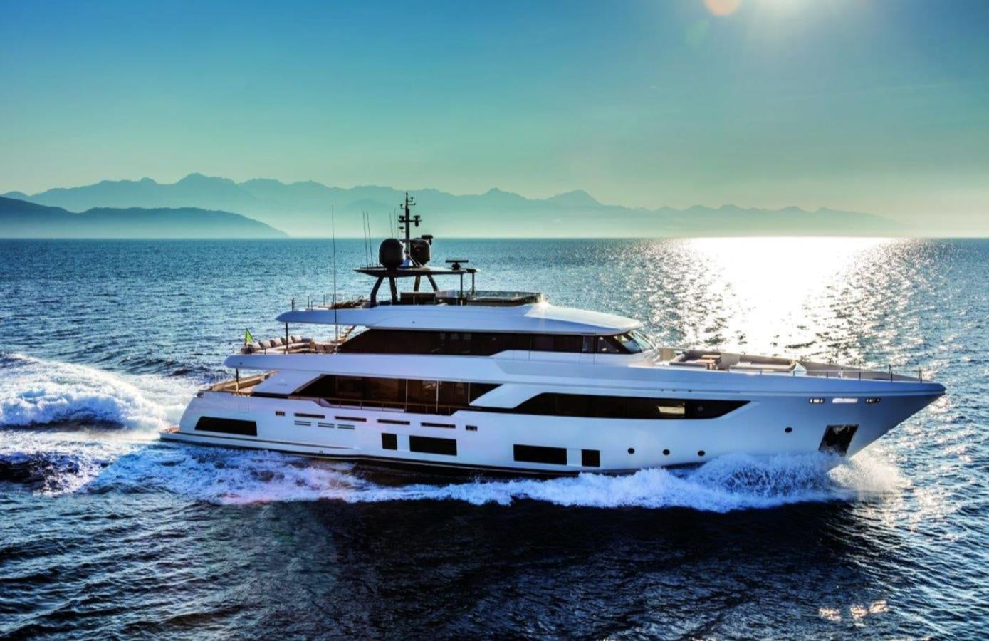 a white yacht on the water aboard "THIRTY SEVEN Yacht for Sale