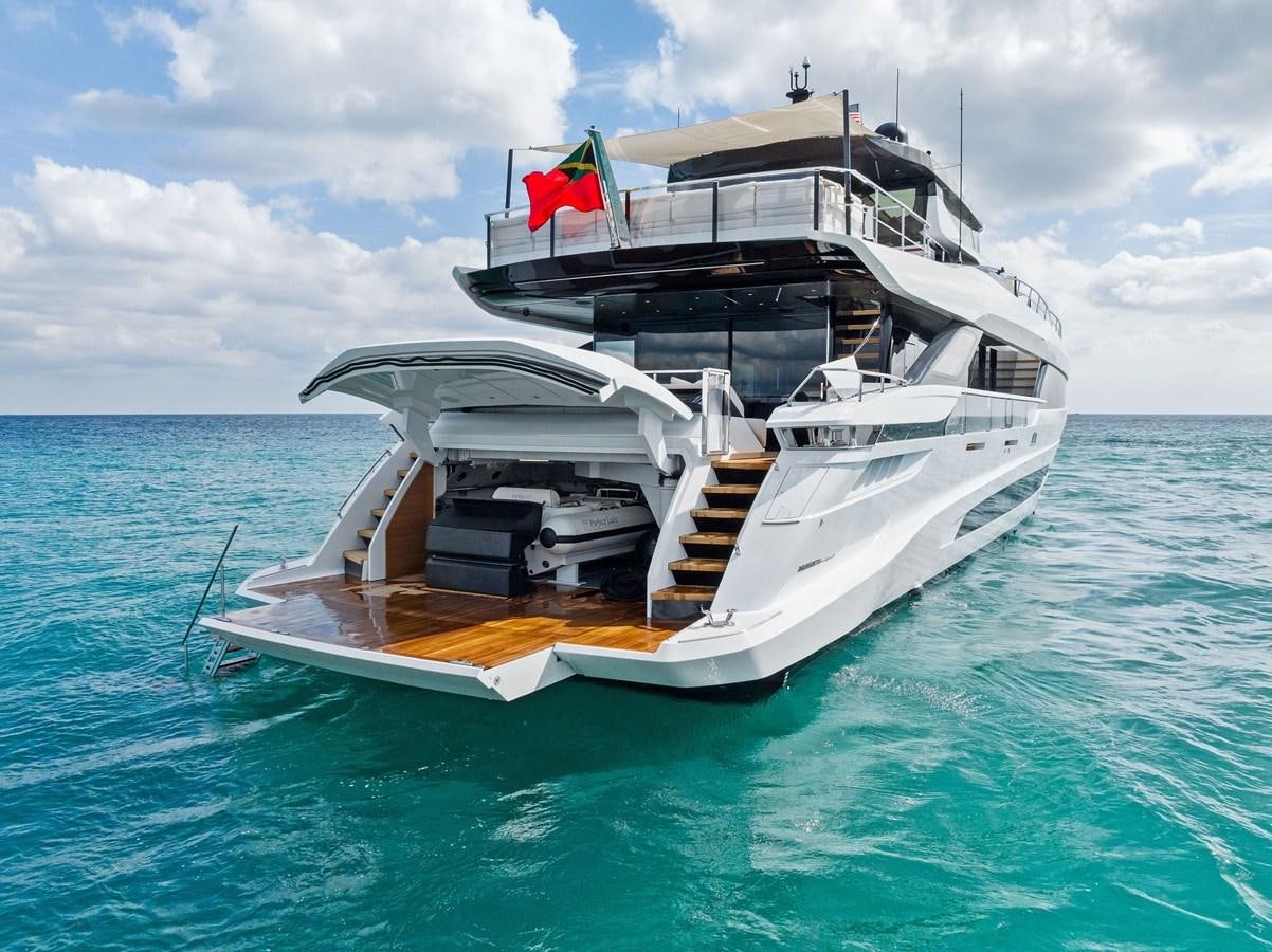 a boat in the water aboard LADY K Yacht for Sale