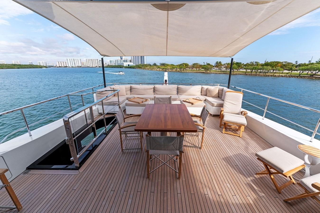 a boat on the water aboard LADY K Yacht for Sale