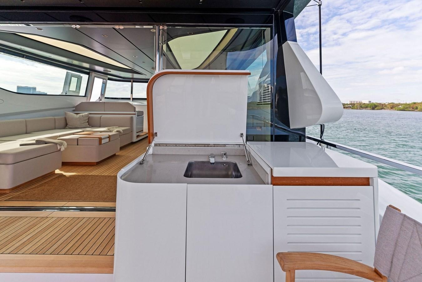 a boat on the water aboard LADY K Yacht for Sale