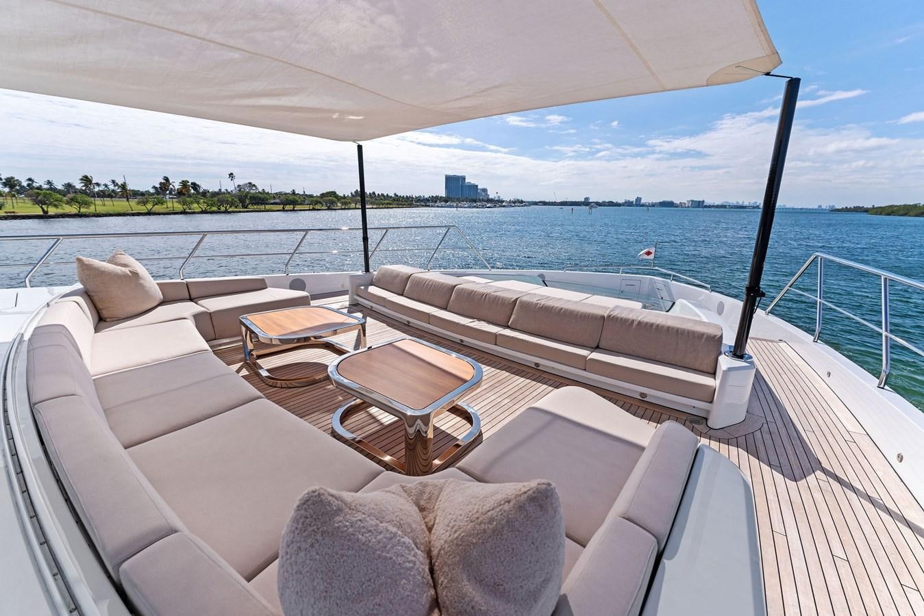a boat on the water aboard LADY K Yacht for Sale