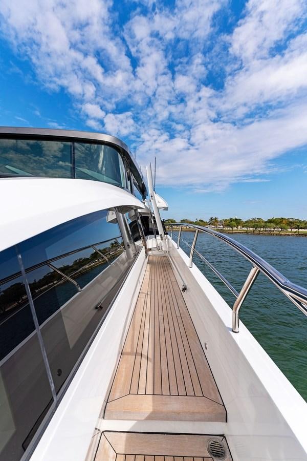 a boat on a body of water aboard LADY K Yacht for Sale