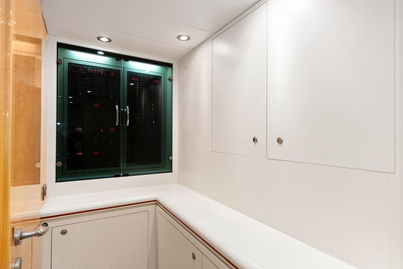 a window in a room aboard VAMOS A VER Yacht for Sale