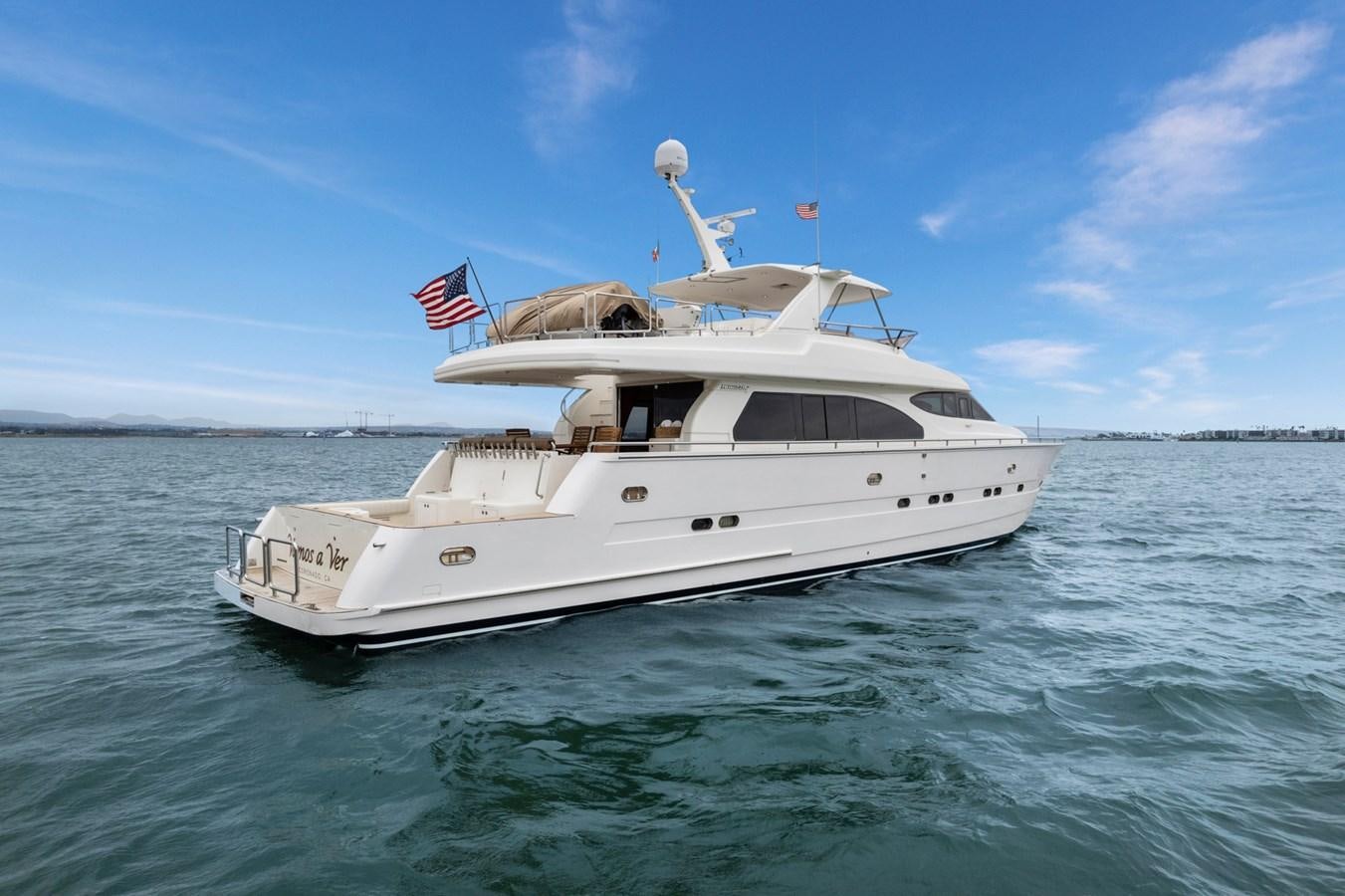 a boat on the water aboard VAMOS A VER Yacht for Sale