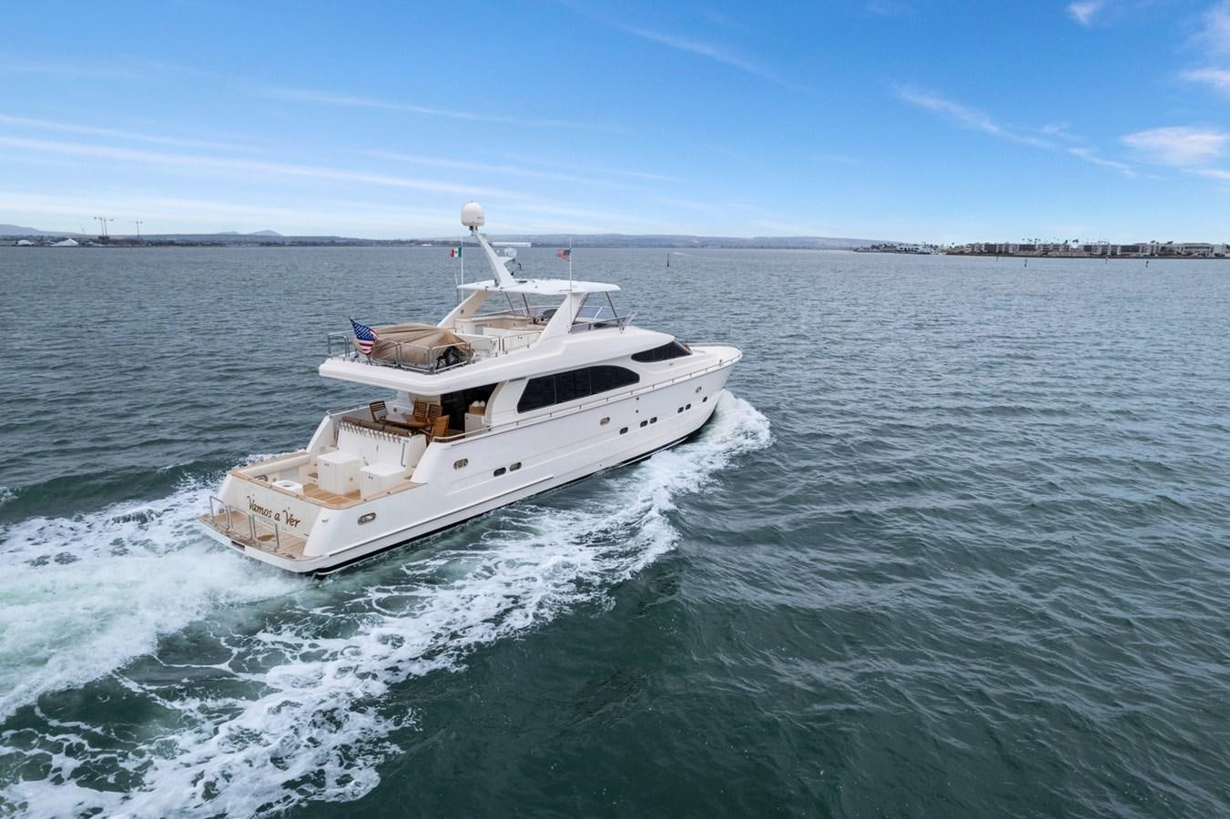 a boat on the water aboard VAMOS A VER Yacht for Sale