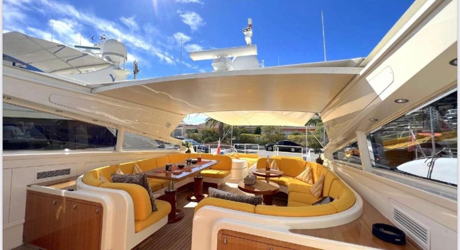 inside of a boat aboard DG Yacht for Sale