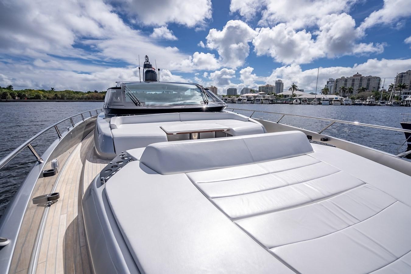 a boat on a body of water aboard JACQPOT Yacht for Sale
