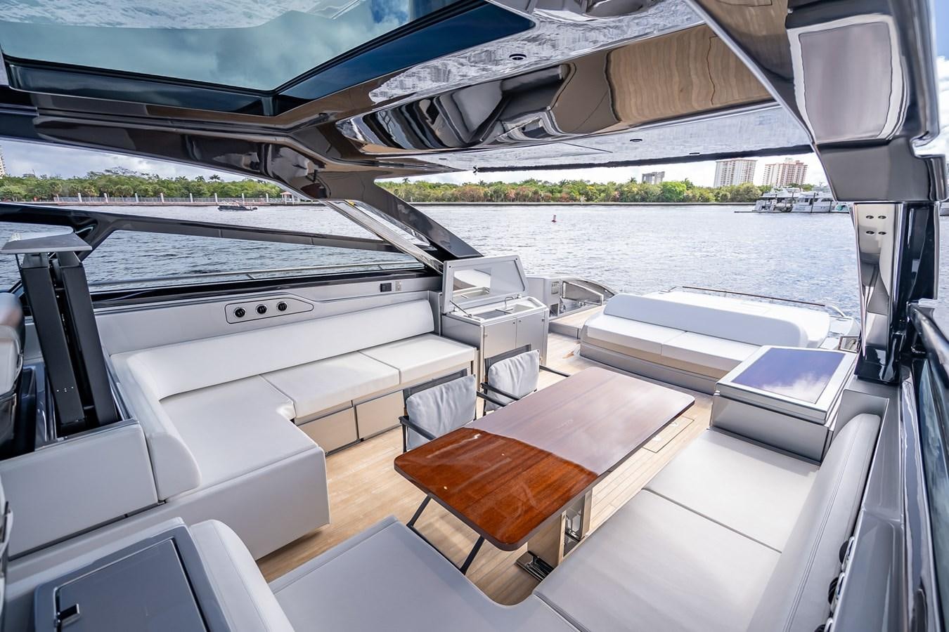 inside of a boat aboard JACQPOT Yacht for Sale