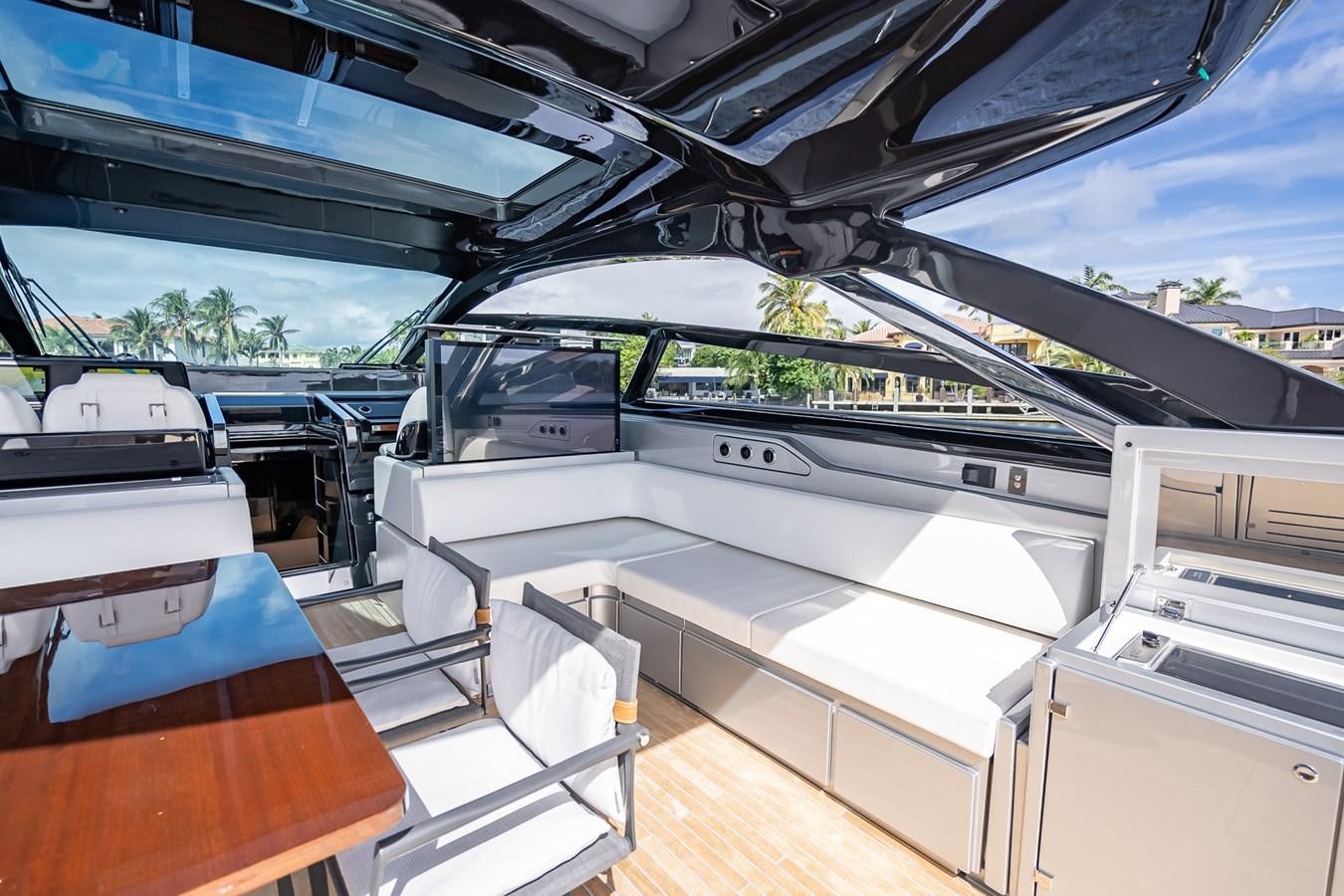 inside of a boat aboard JACQPOT Yacht for Sale
