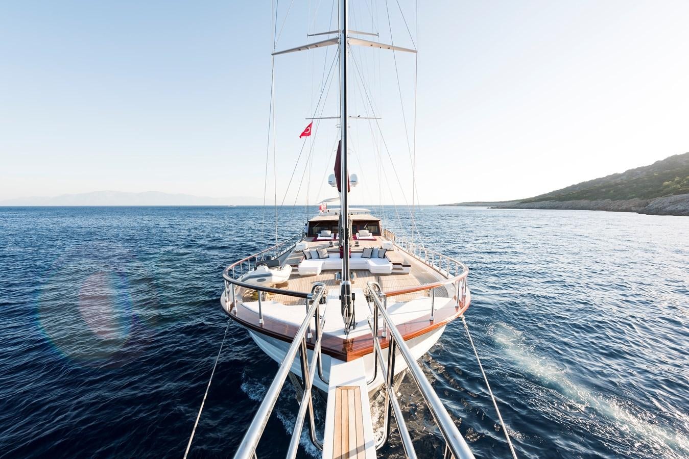 a boat on the water aboard THAT'S AMORE Yacht for Sale