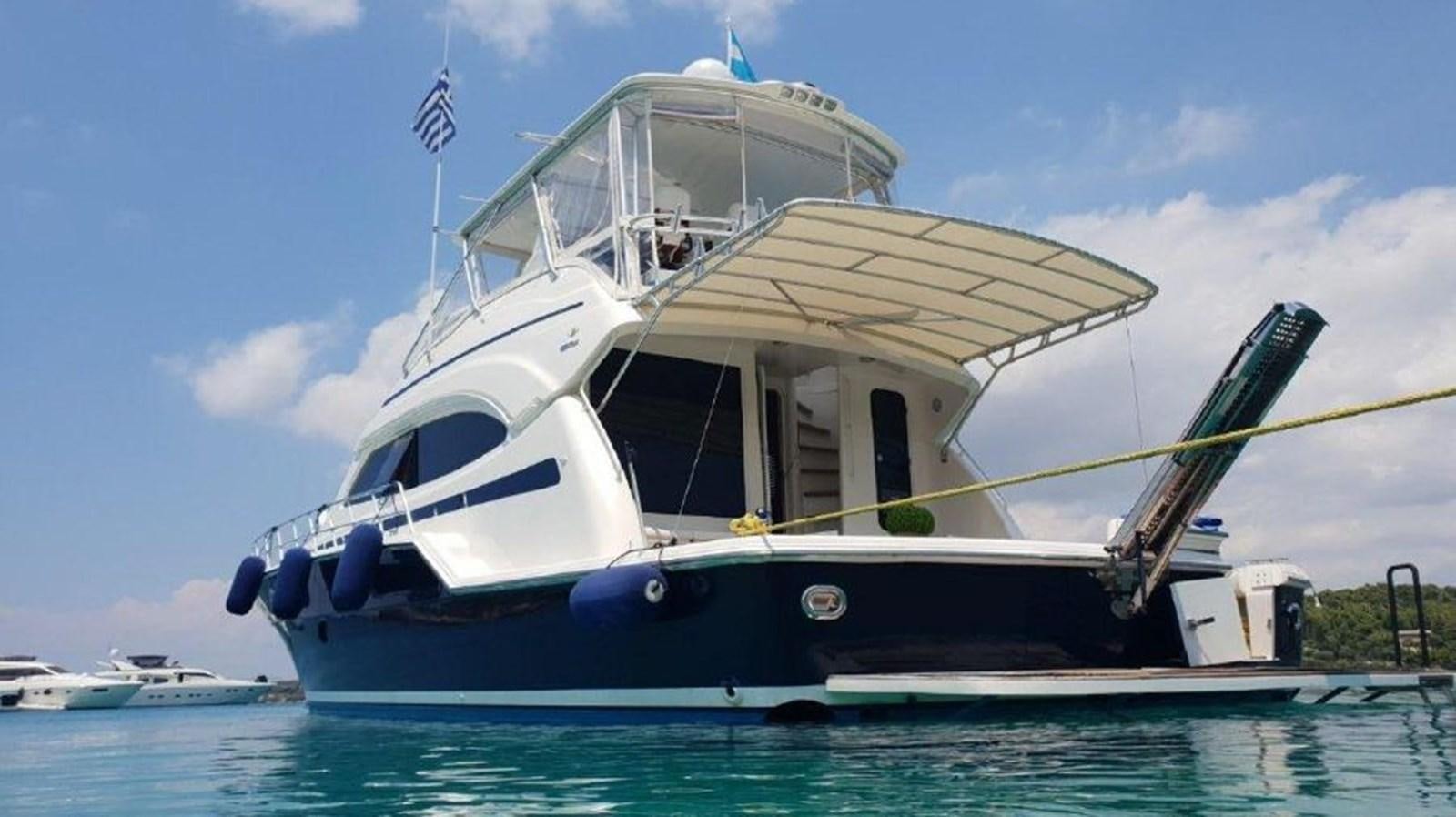 a boat on the water aboard BOUKI Yacht for Sale