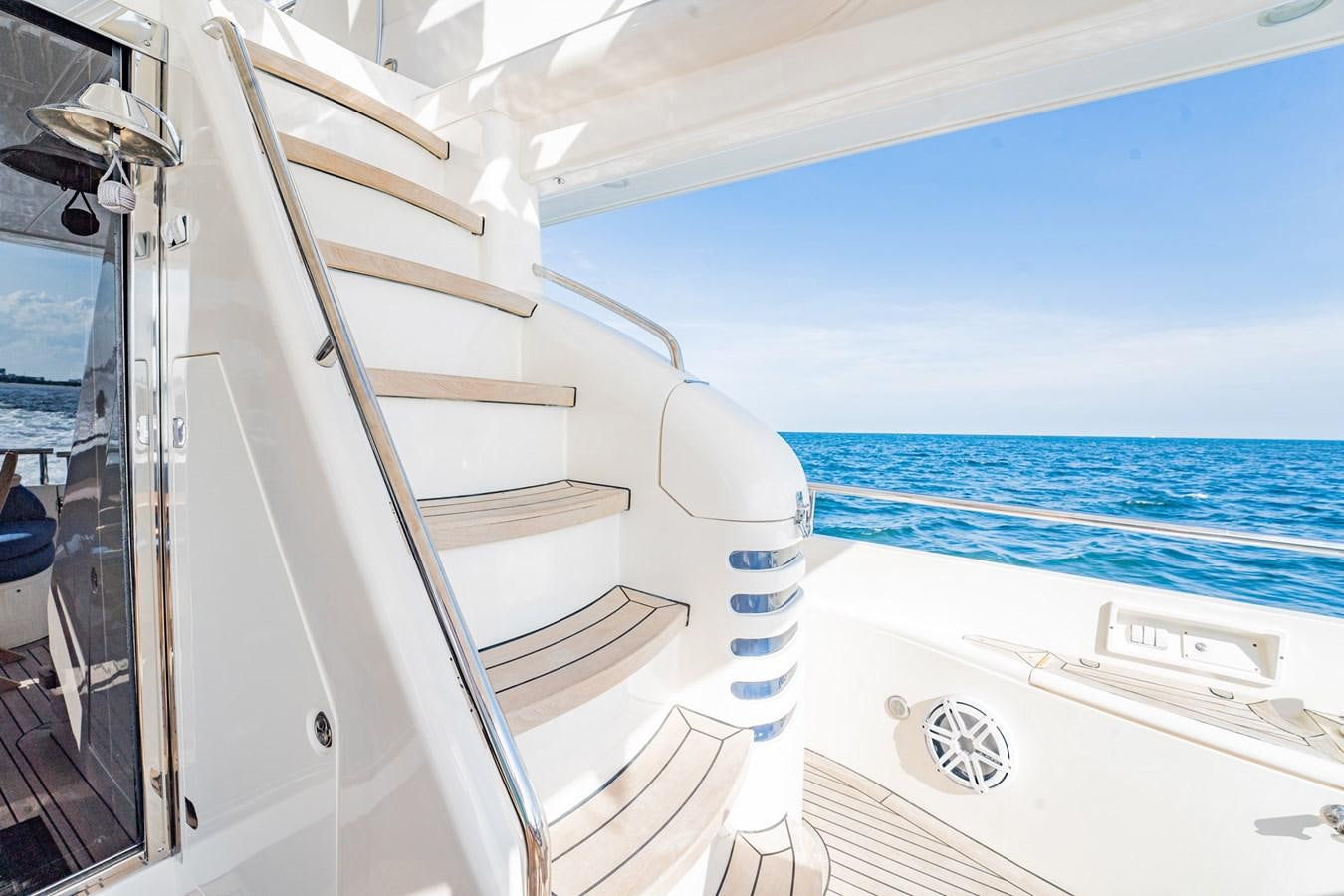 the inside of a boat aboard HALF MINE Yacht for Sale