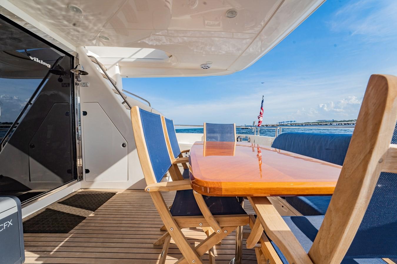 a boat on the water aboard HALF MINE Yacht for Sale