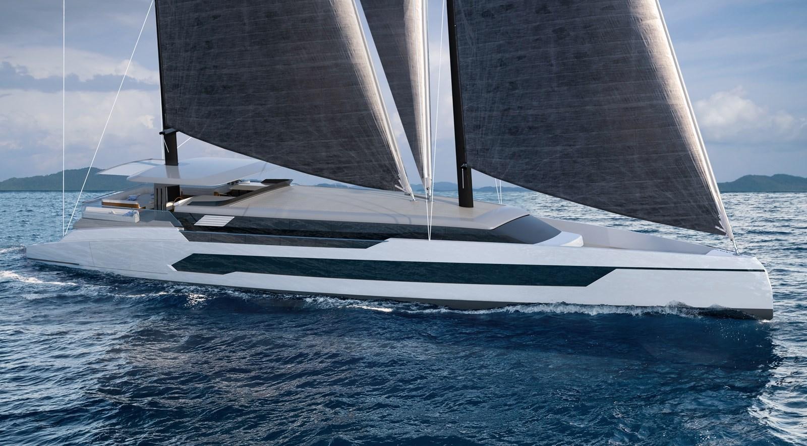 a boat on the water aboard PROJECT VELARCA 135 Yacht for Sale