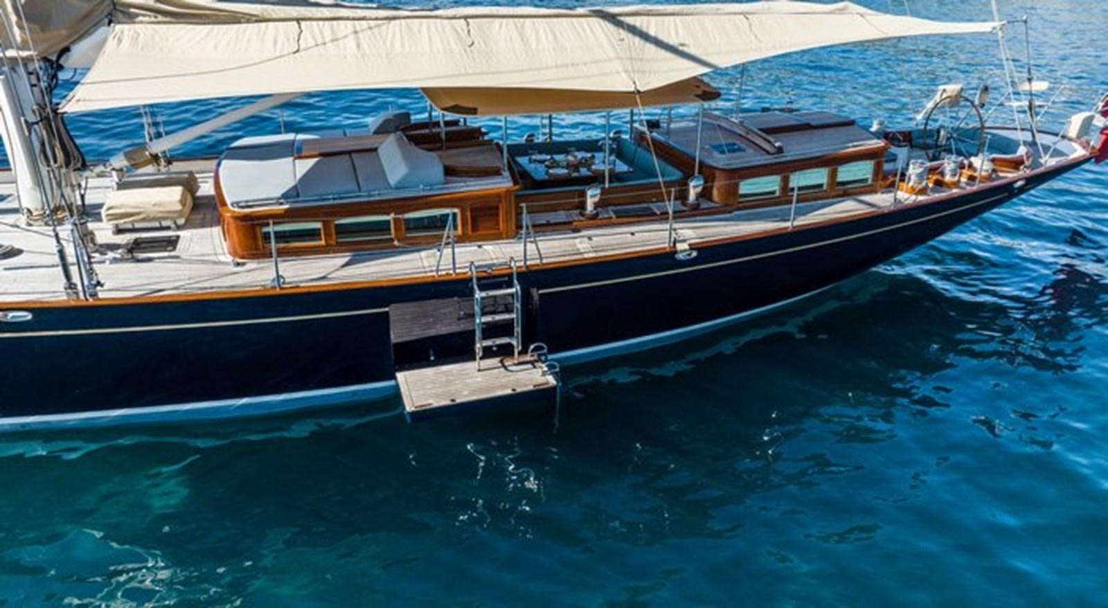 a boat in the water aboard ATALANTE Yacht for Sale