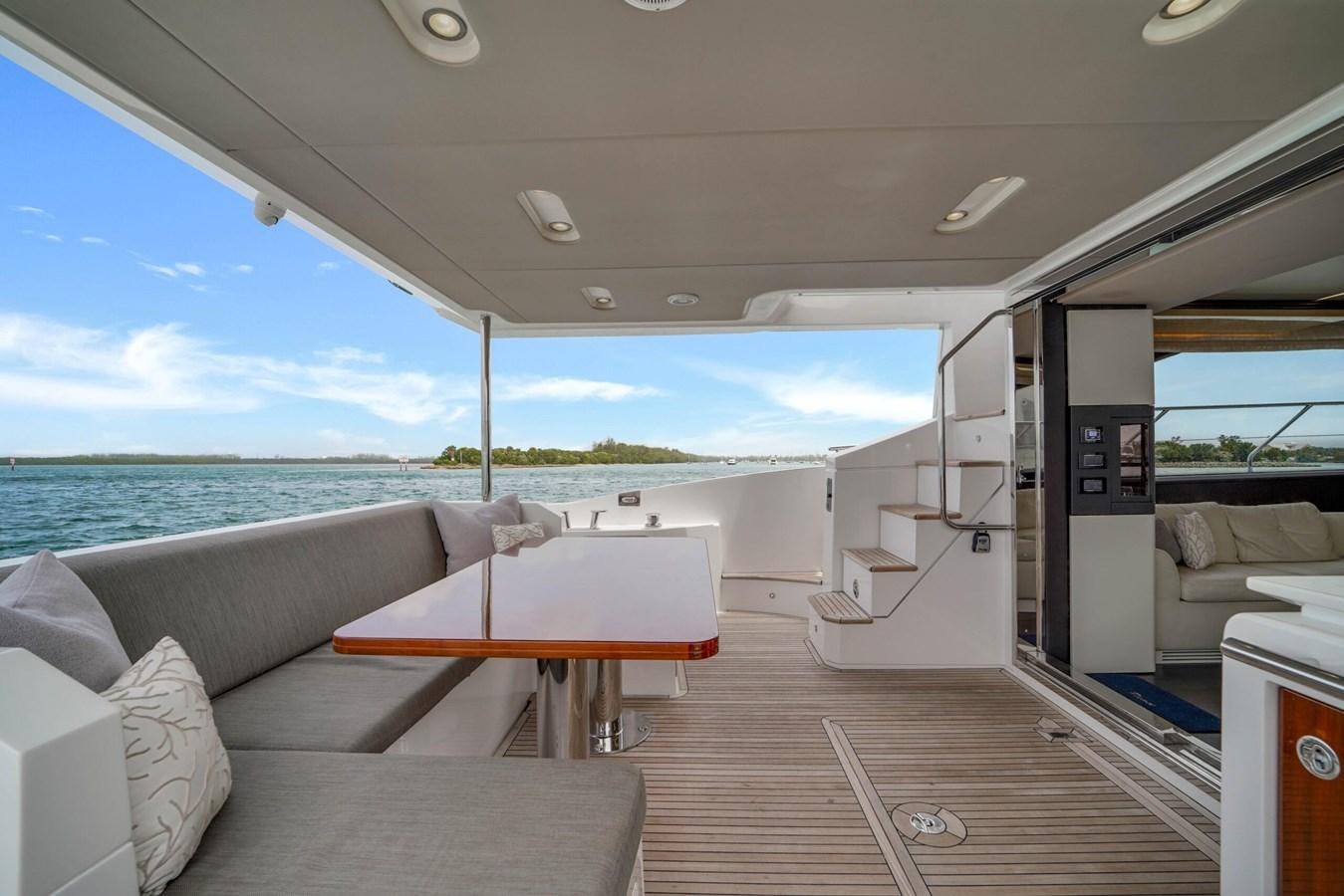 a boat on the water aboard 2017 66' AZIMUT Yacht for Sale