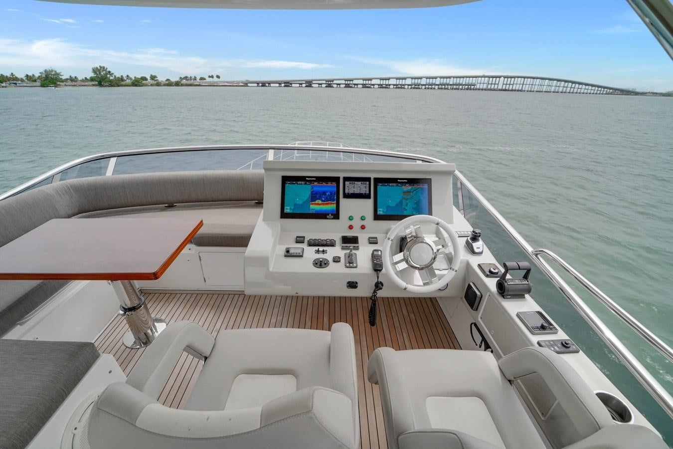 a boat on the water aboard 2017 66' AZIMUT Yacht for Sale