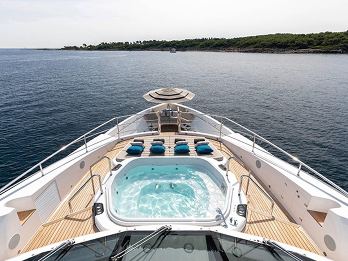 a boat on the water aboard ELYSIUM Yacht for Sale