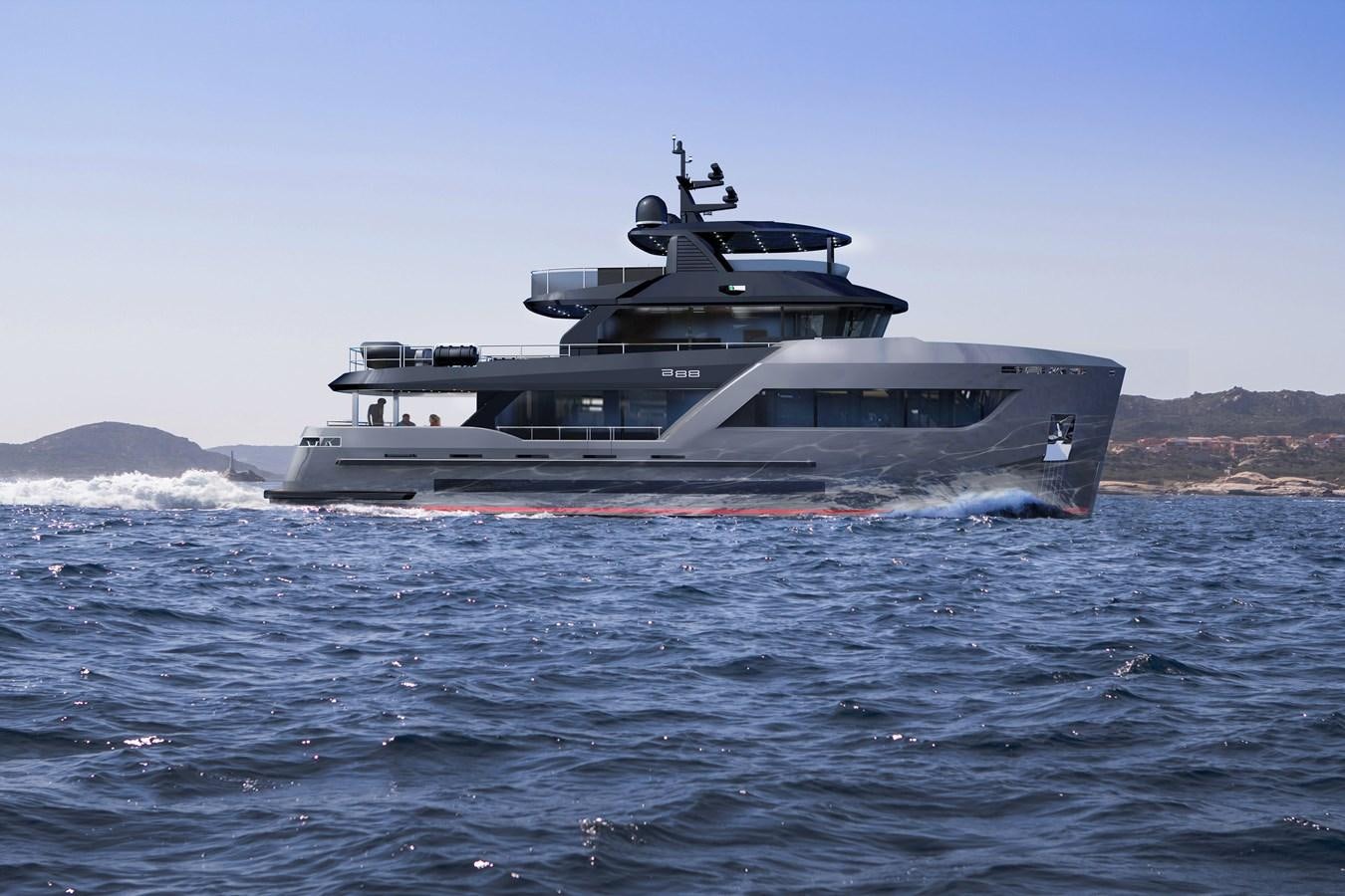 a boat in the water aboard BERING Yacht for Sale
