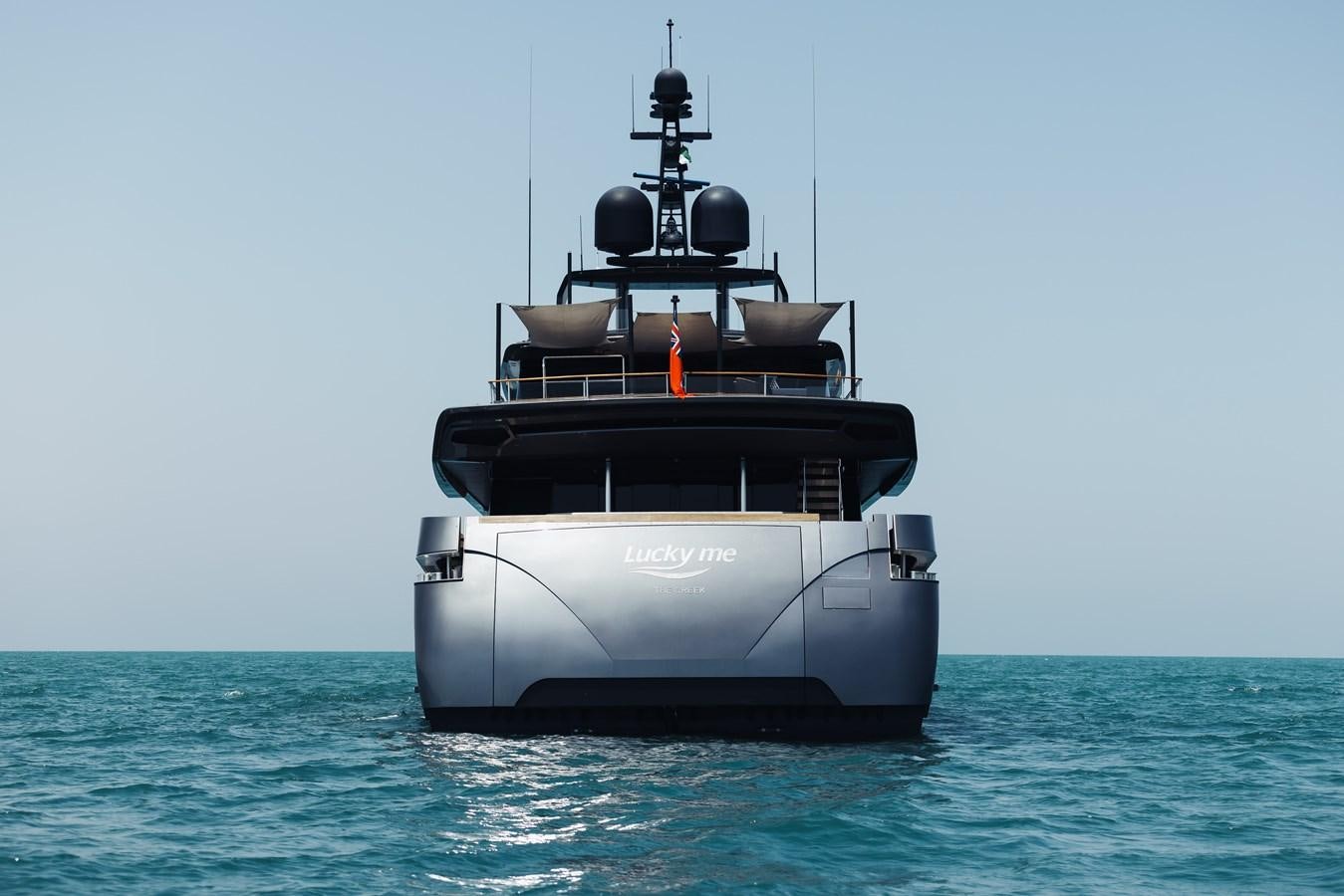 a boat in the water aboard LUCKY ME Yacht for Sale