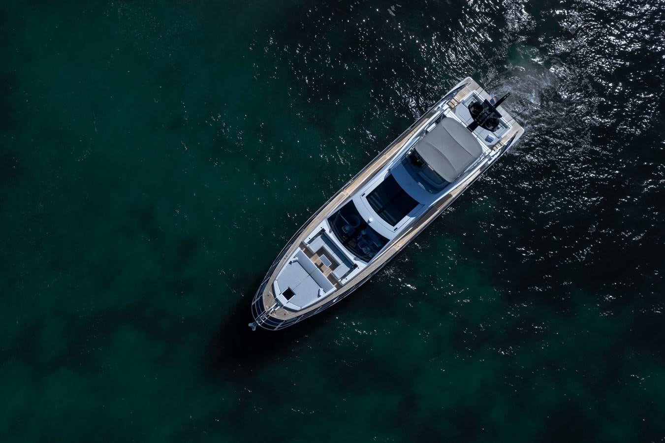 a boat in the water aboard CANDELARIA Yacht for Sale