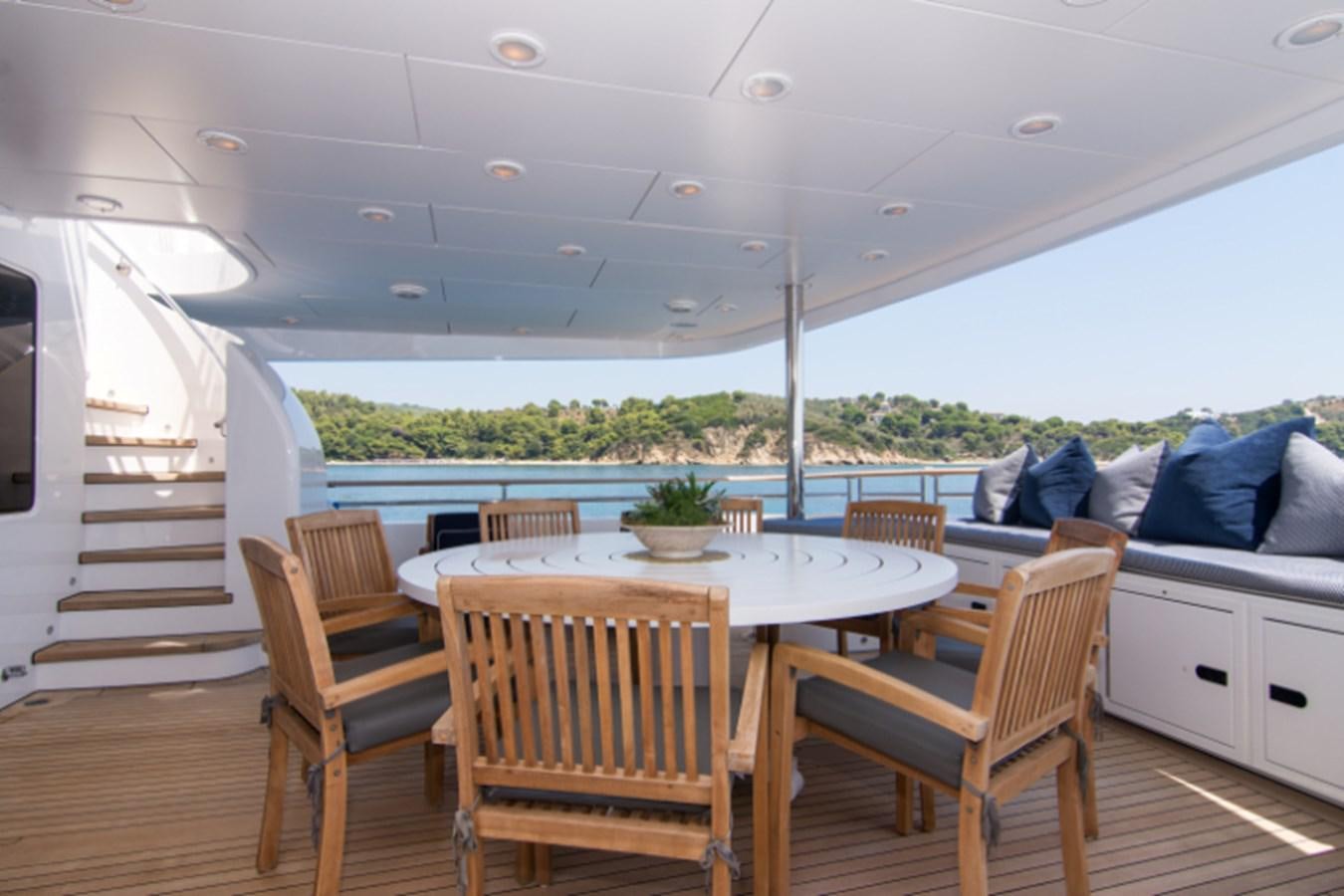 a boat on the water aboard 4*PUPPIES Yacht for Sale