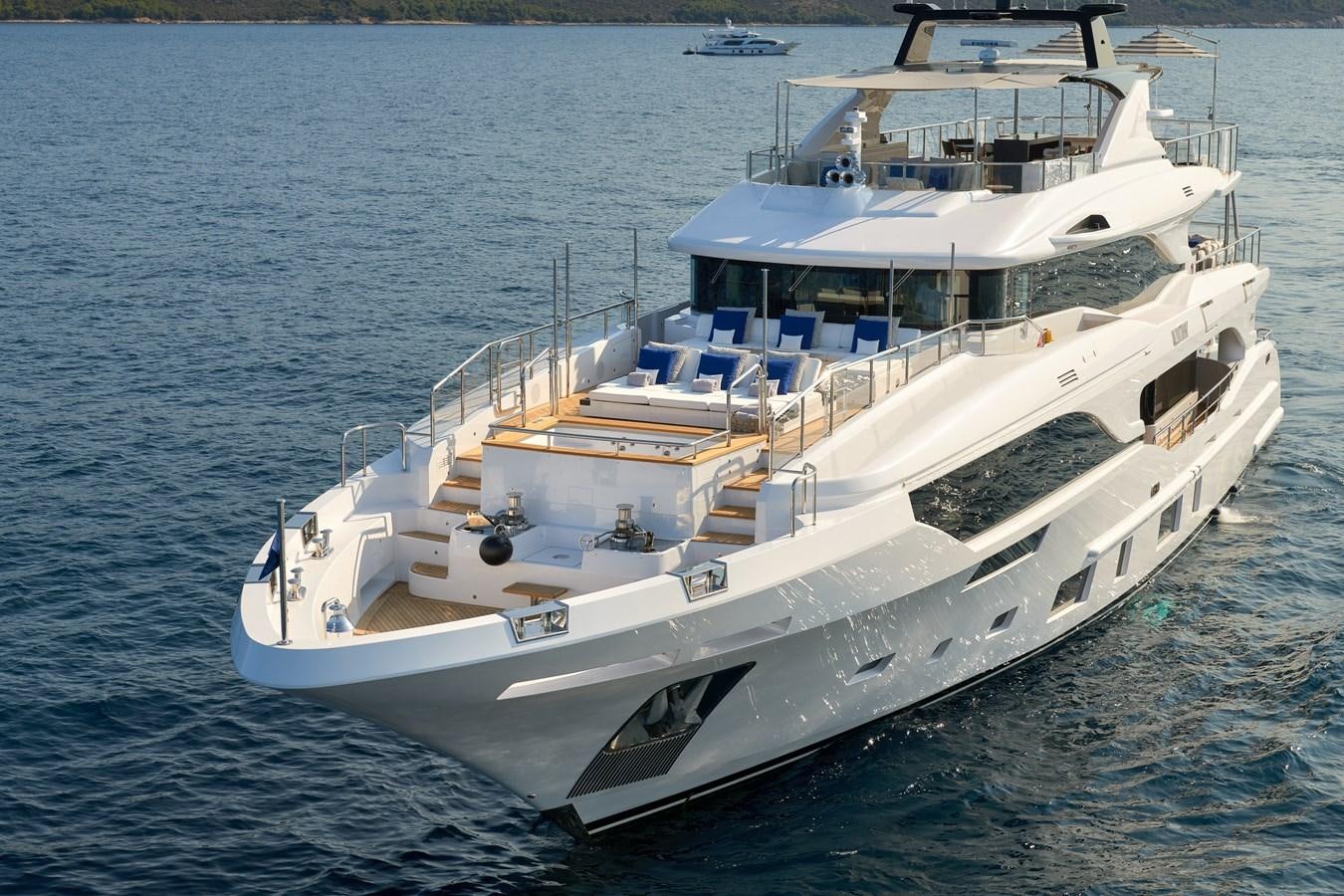 a boat on the water aboard UNY Yacht for Sale