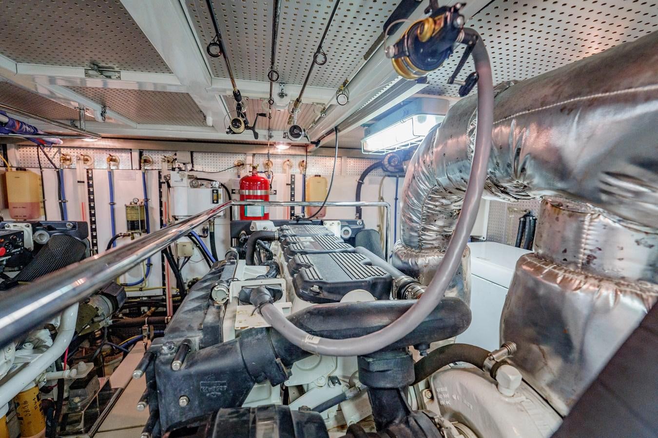 a close-up of a car aboard THREE OF A KIND Yacht for Sale