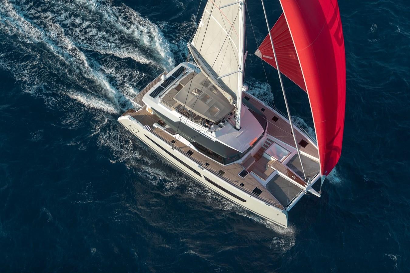 a boat on the water aboard ALEGRIA 67 Yacht for Sale