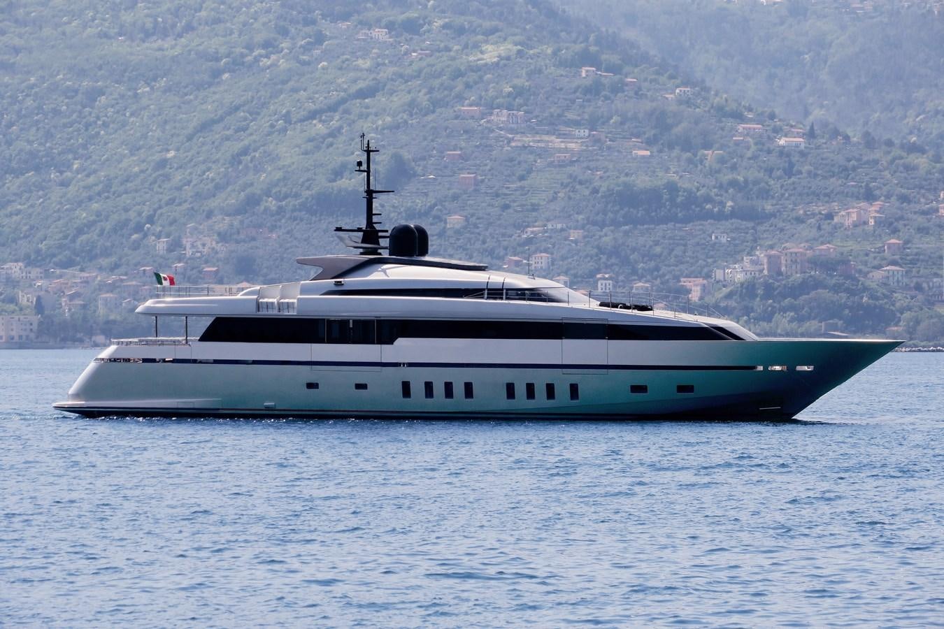 a boat in the water aboard LADY A Yacht for Sale