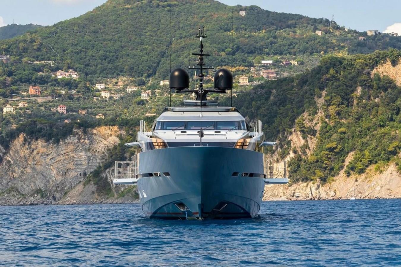 a boat in the water aboard LADY A Yacht for Sale
