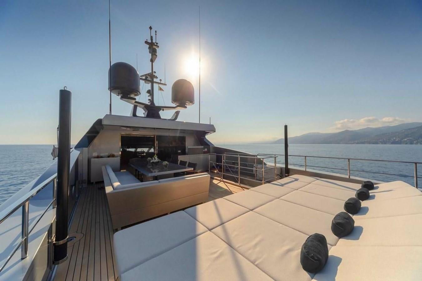 a boat on a body of water aboard LADY A Yacht for Sale