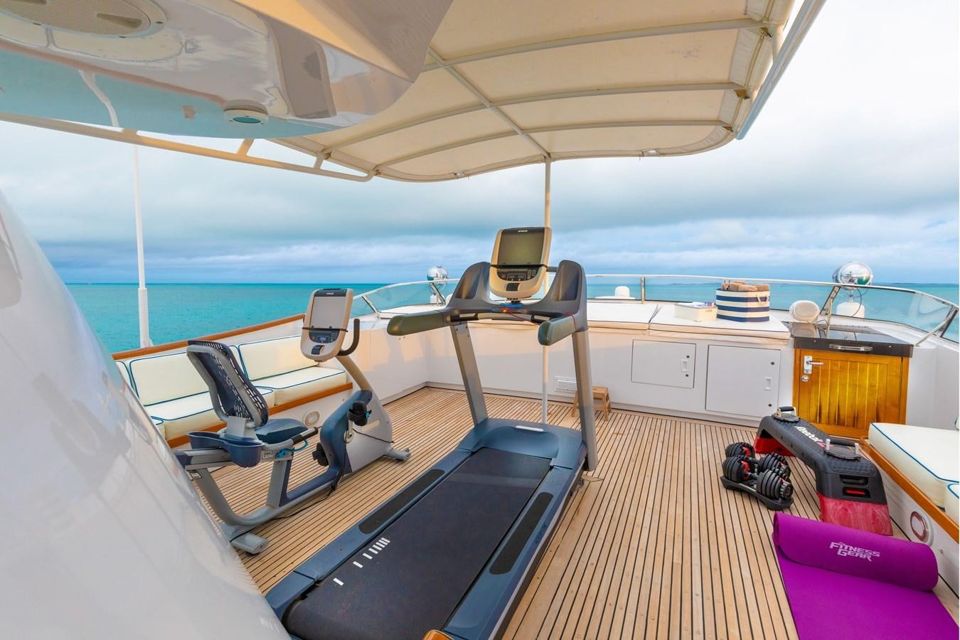 inside of a boat aboard RENA Yacht for Sale