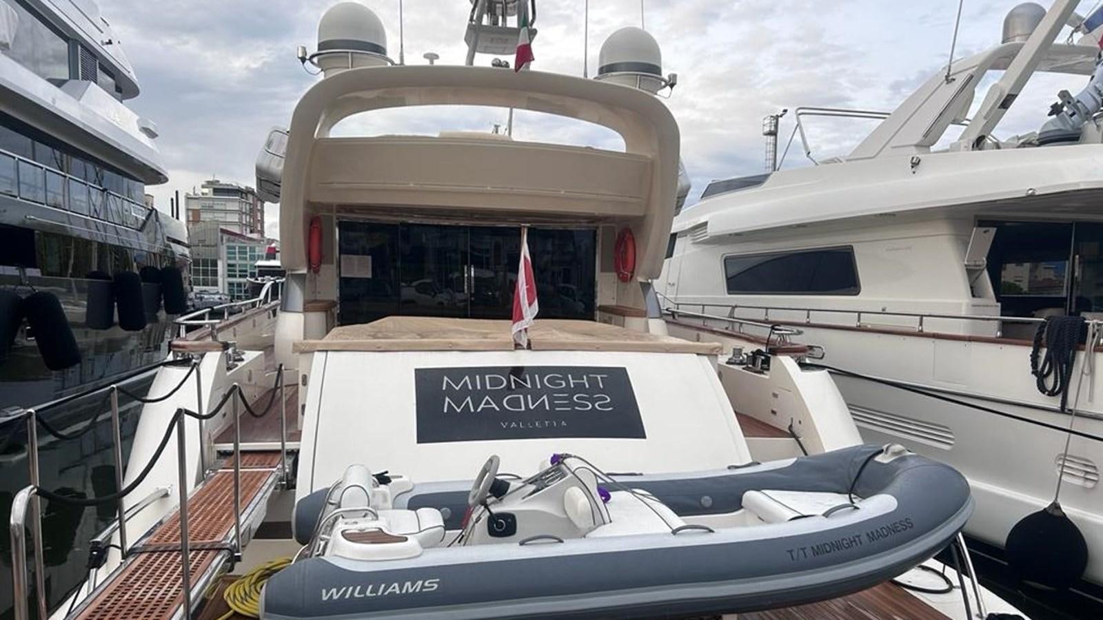 a boat on the water aboard MIDNIGHT MADNESS Yacht for Sale