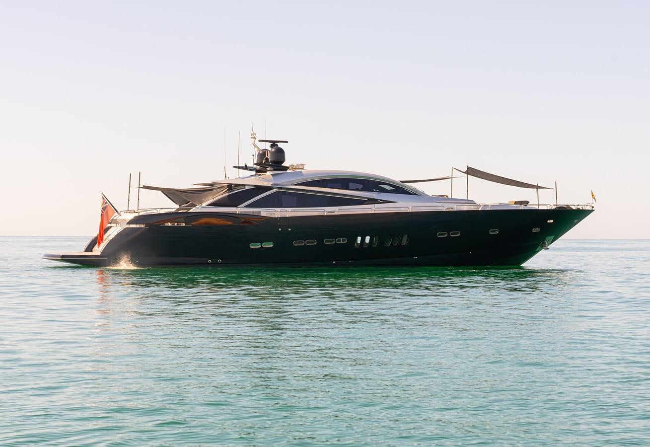 a boat in the water aboard GEE WHIZZ Yacht for Sale