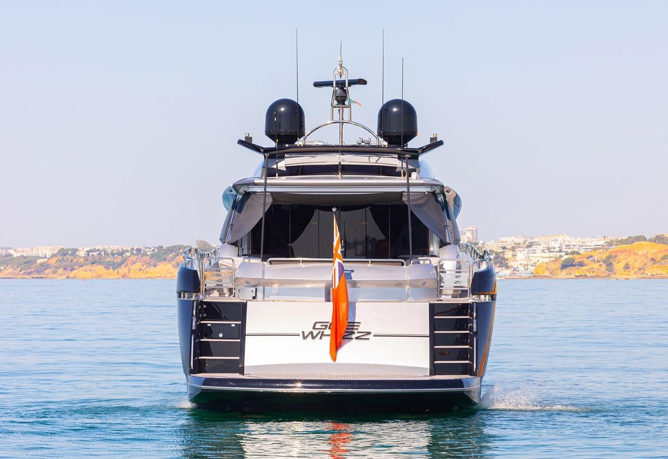a boat on the water aboard GEE WHIZZ Yacht for Sale