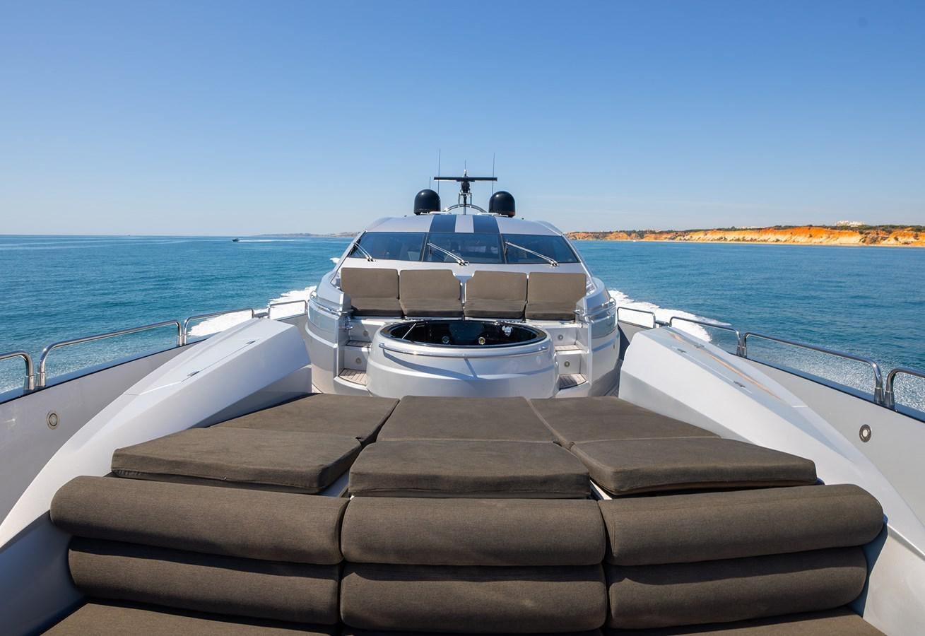a boat on a boat aboard GEE WHIZZ Yacht for Sale