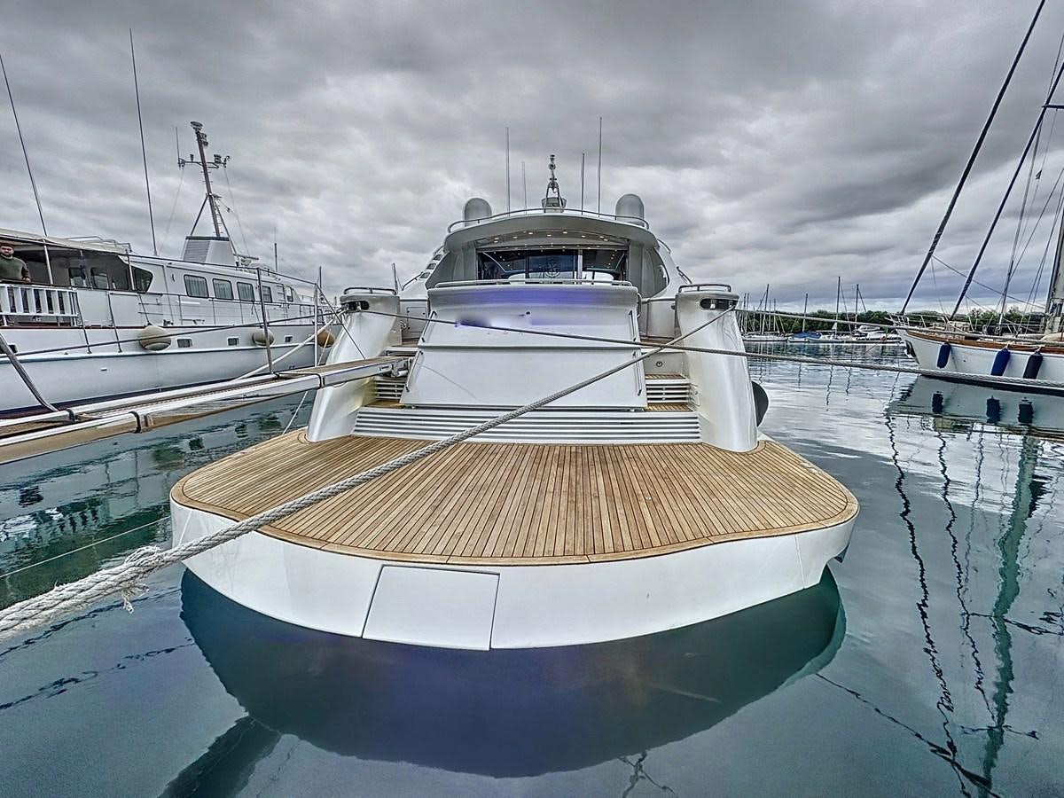 a boat in the water aboard NAUTILUS Yacht for Sale