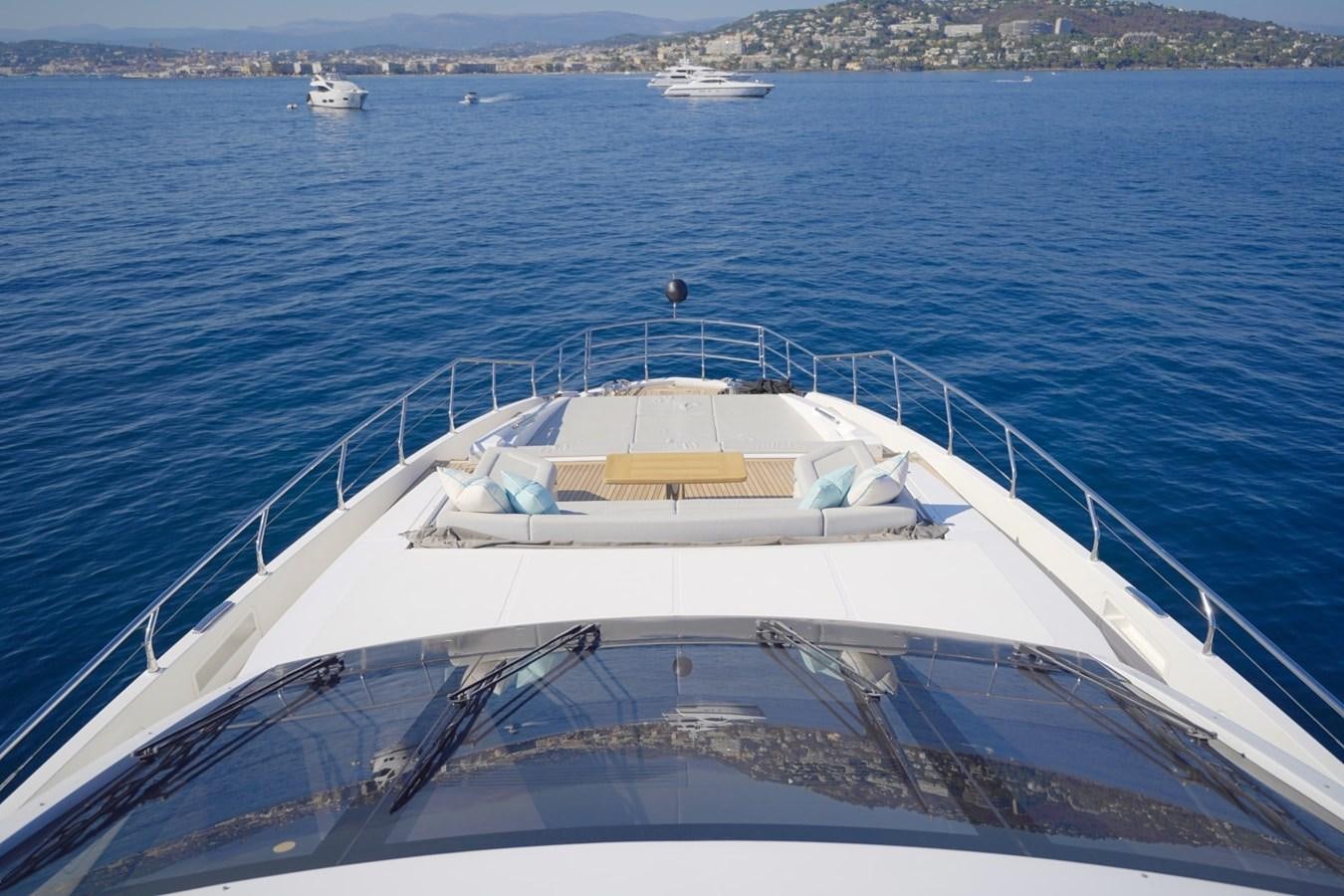 a boat on the water aboard GRANDE 27M Yacht for Sale
