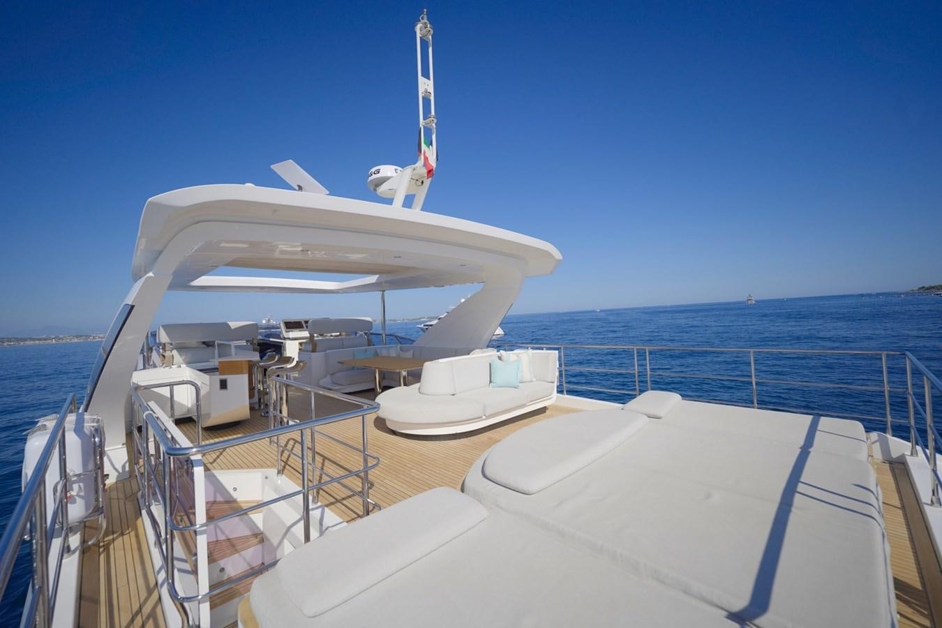 a boat on the water aboard GRANDE 27M Yacht for Sale