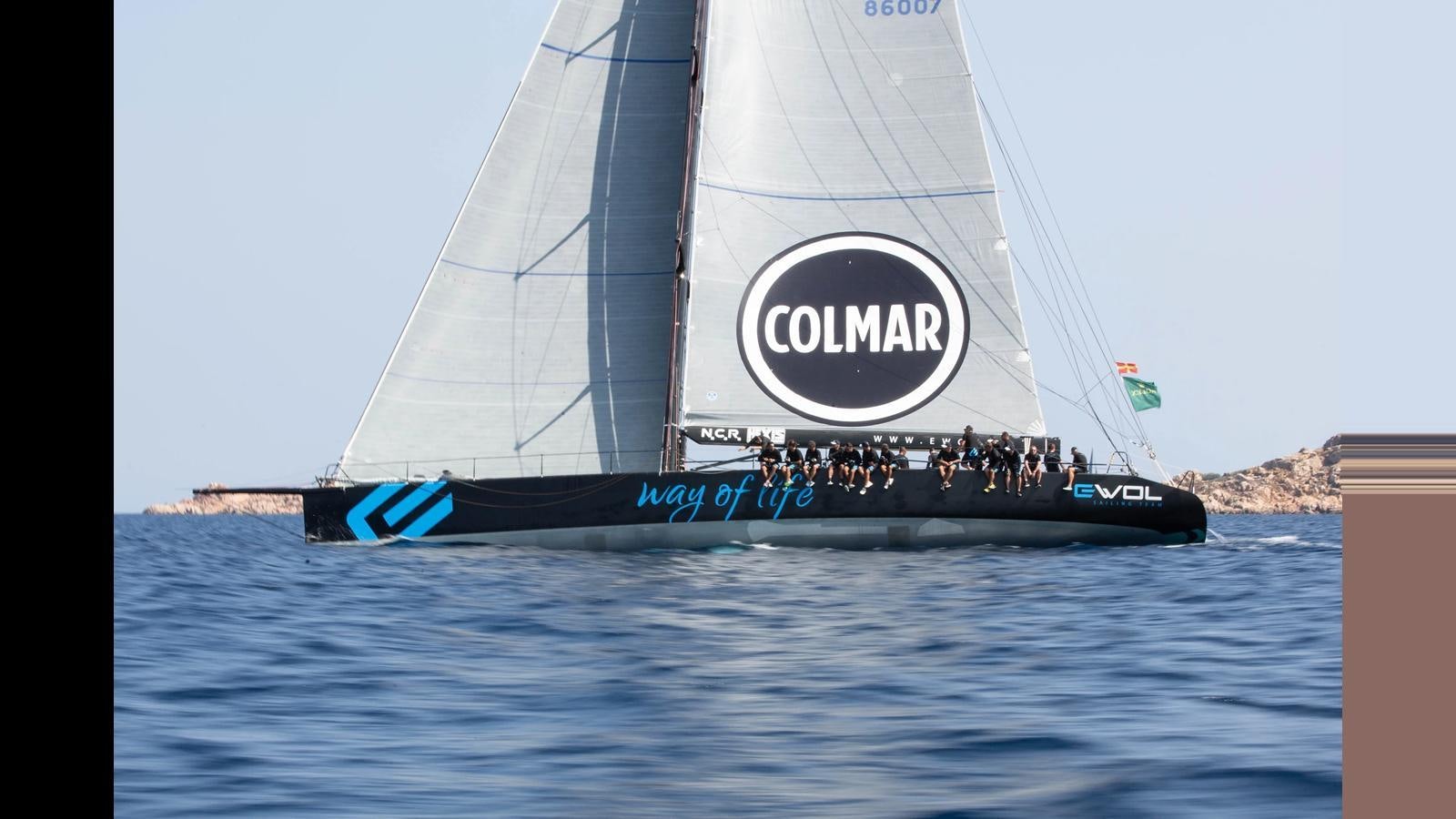 a boat with people on it aboard SUPER MAXI 86 / WAY OF LIFE Yacht for Sale