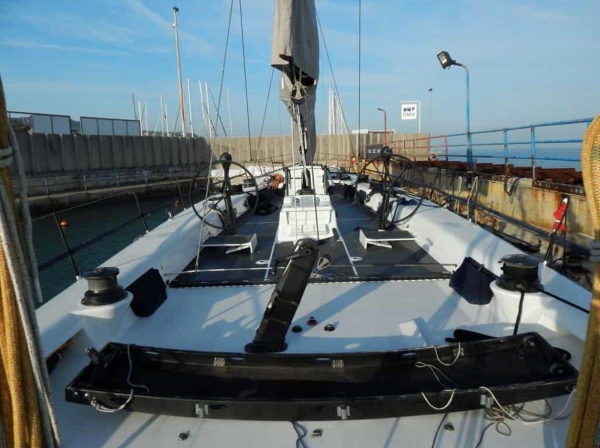 a boat docked at a pier aboard SUPER MAXI 86 / WAY OF LIFE Yacht for Sale