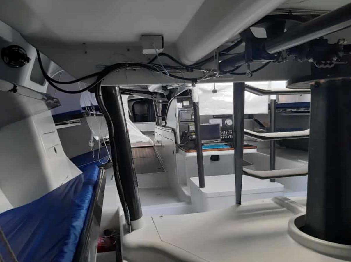 a room with a machine aboard SUPER MAXI 86 / WAY OF LIFE Yacht for Sale