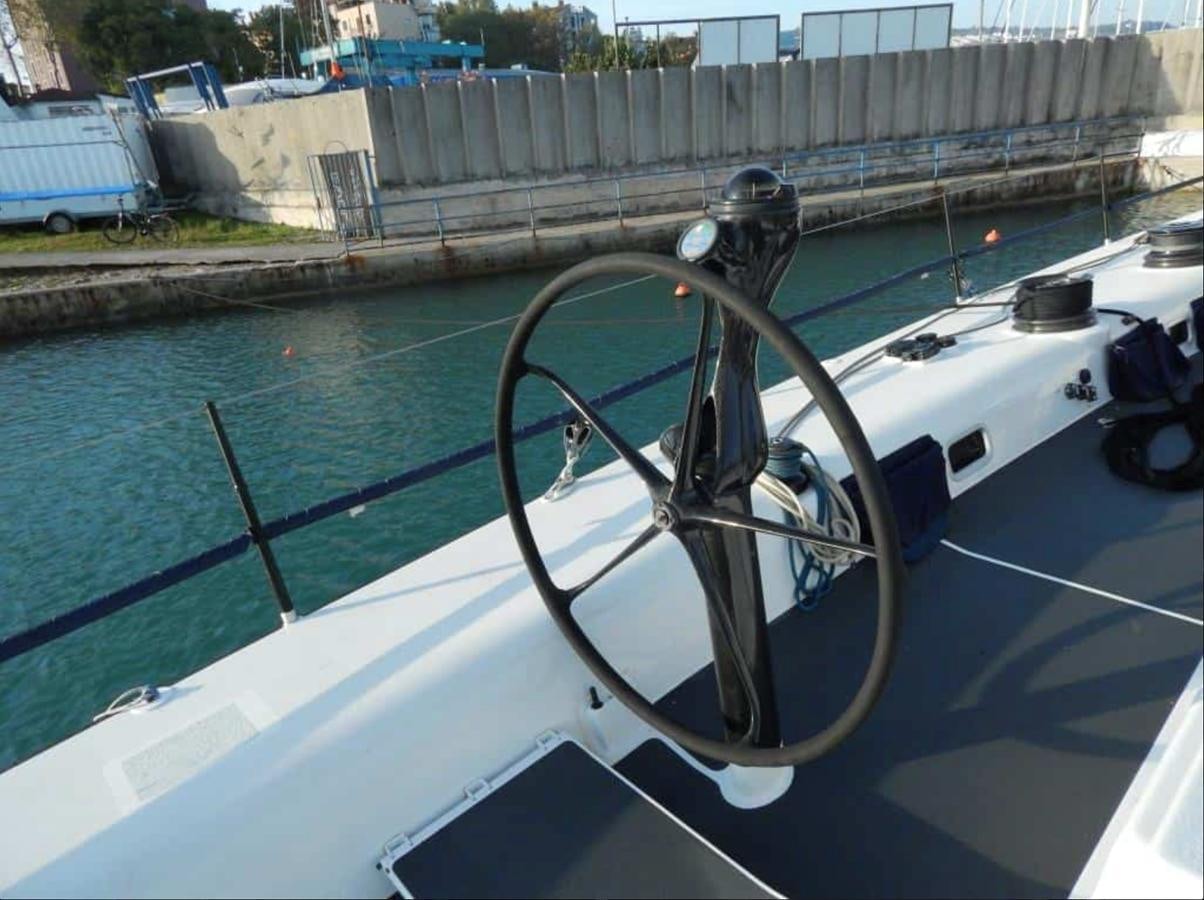a bicycle on a boat aboard SUPER MAXI 86 / WAY OF LIFE Yacht for Sale