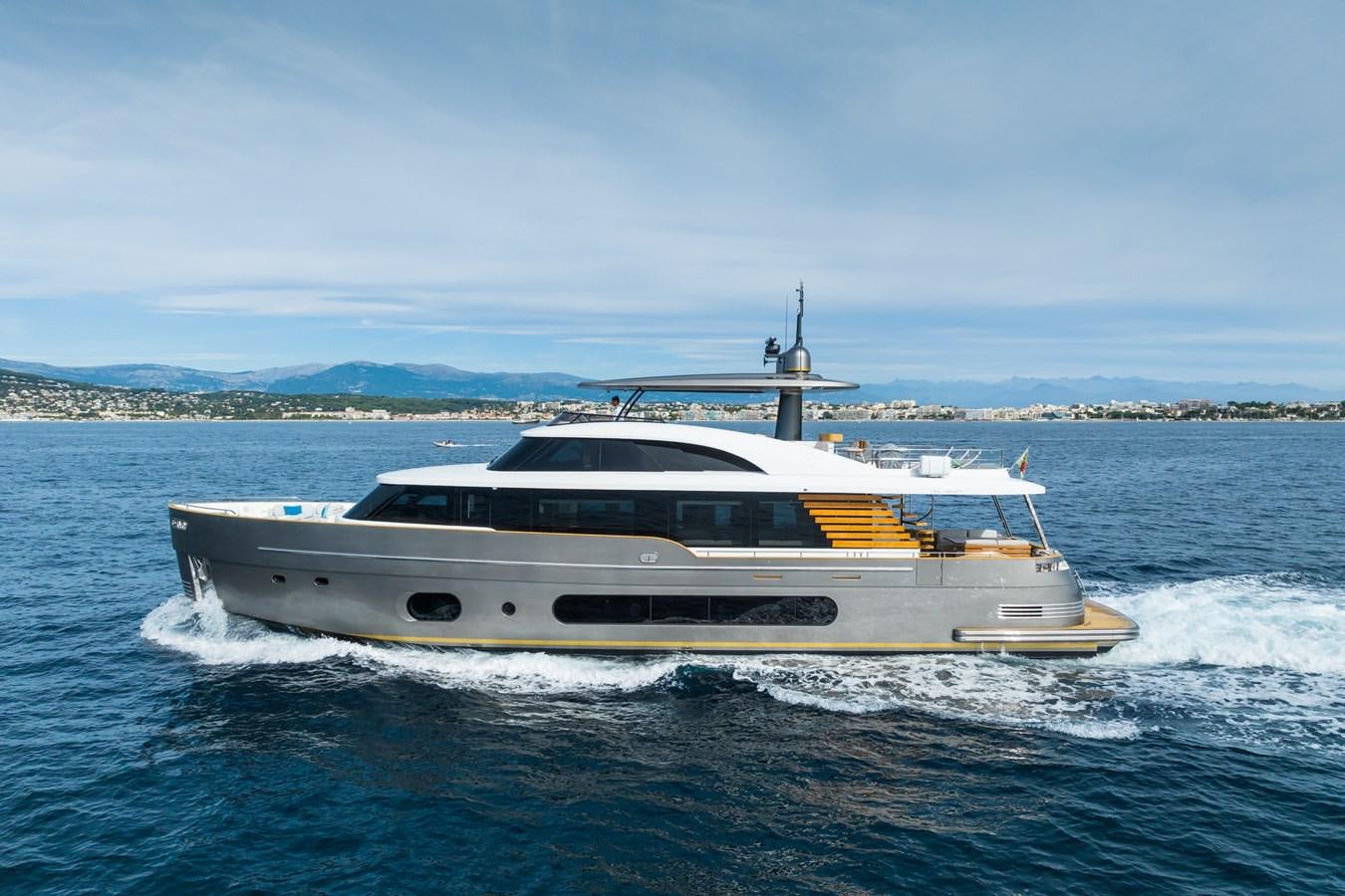 a boat on the water aboard SWG Yacht for Sale