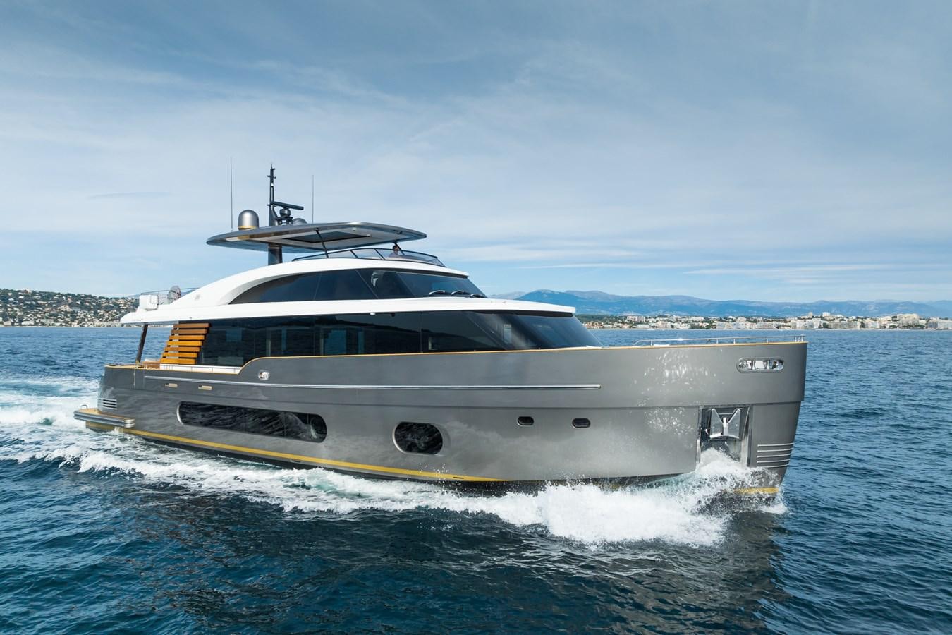 a boat on the water aboard SWG Yacht for Sale