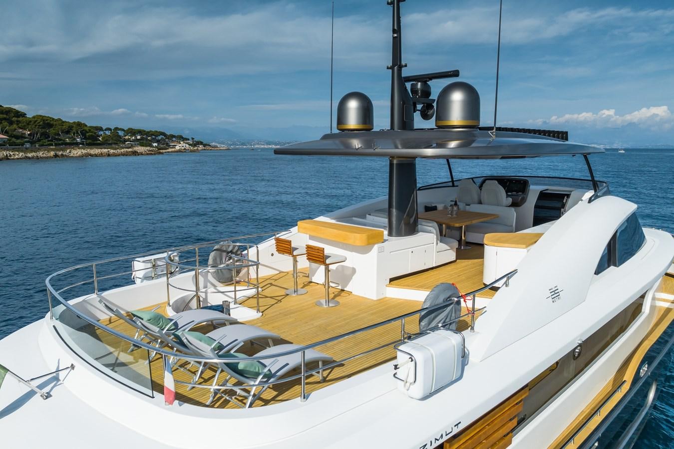 a boat on the water aboard SWG Yacht for Sale